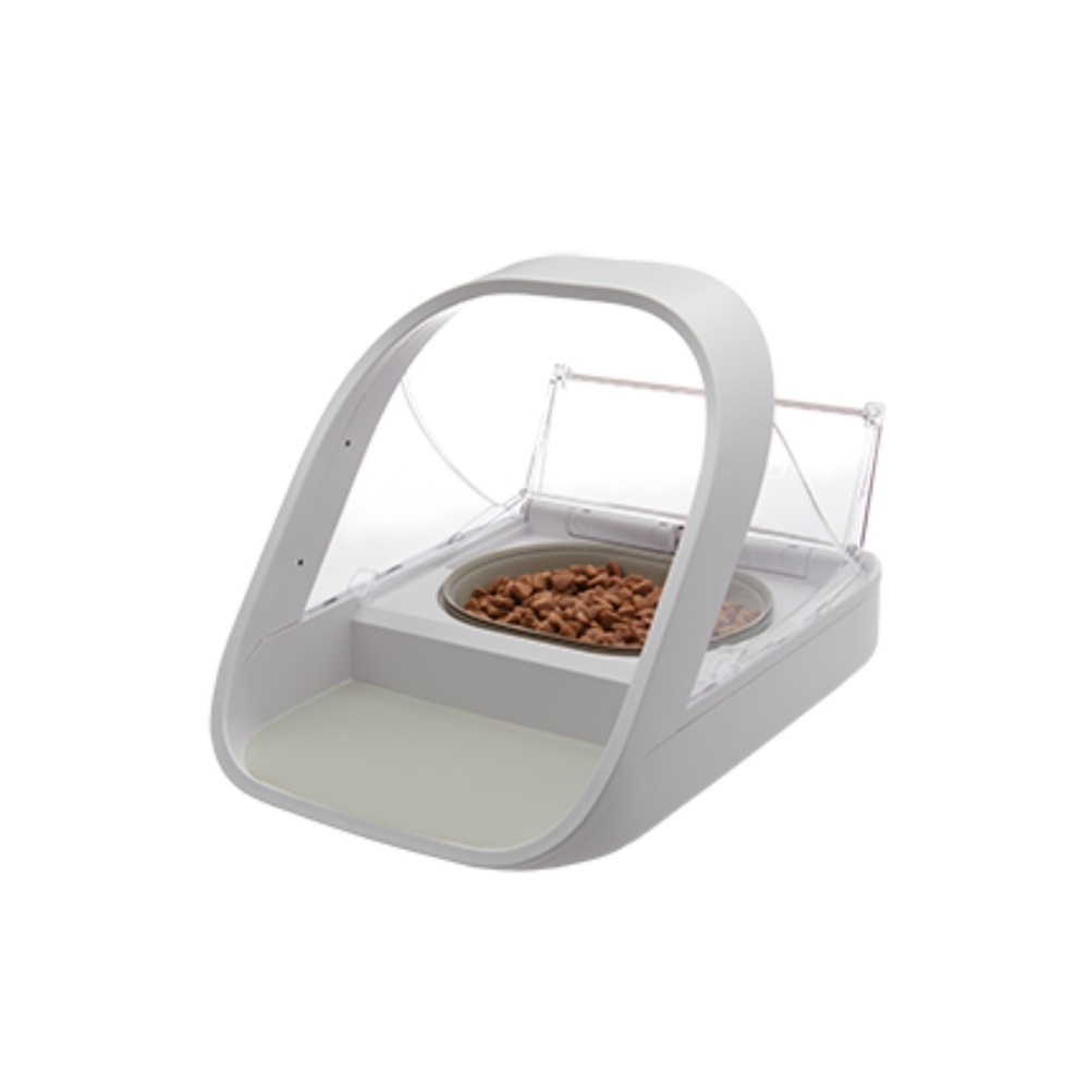 Microchip cat feeder - reads cat RFID to open. cat needs to be chipped to work.